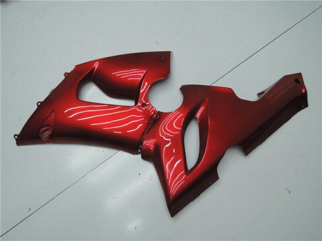Candy Red 05-06 Kawasaki ZX6R Motorcycle Fairings