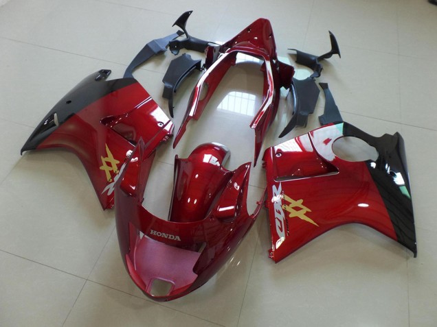 Candy Red Black OEM Style 96-07 Honda CBR1100XX Motorcycle Fairings