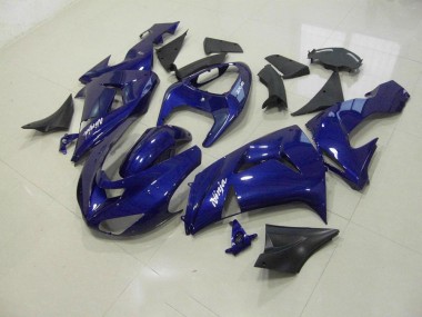Dark Blue 06-07 Kawasaki ZX10R Motorcycle Fairings
