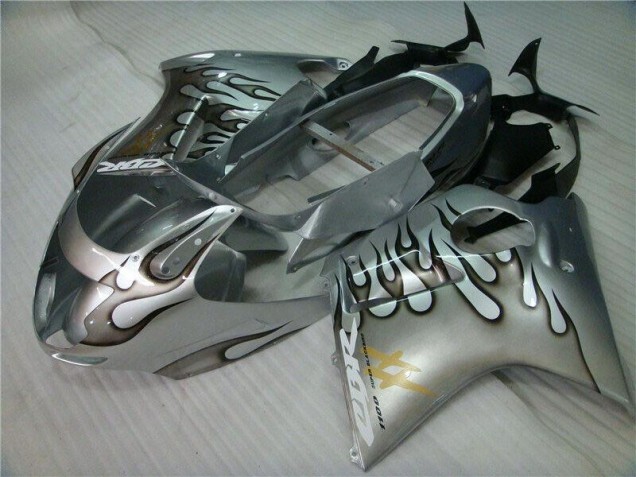 Flame Silver Grey 96-07 Honda CBR1100XX Motorcycle Fairings Flame Silver Grey 96-07 Honda CBR1100XX Motorcycle Fairings