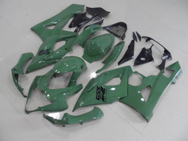 Glossy Army Green 05-06 Suzuki GSXR 1000 Motorcycle Fairings Glossy Army Green 05-06 Suzuki GSXR 1000 Motorcycle Fairings