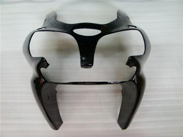 Glossy Black 00-02 Kawasaki ZX6R Motorcycle Fairings Glossy Black 00-02 Kawasaki ZX6R Motorcycle Fairings