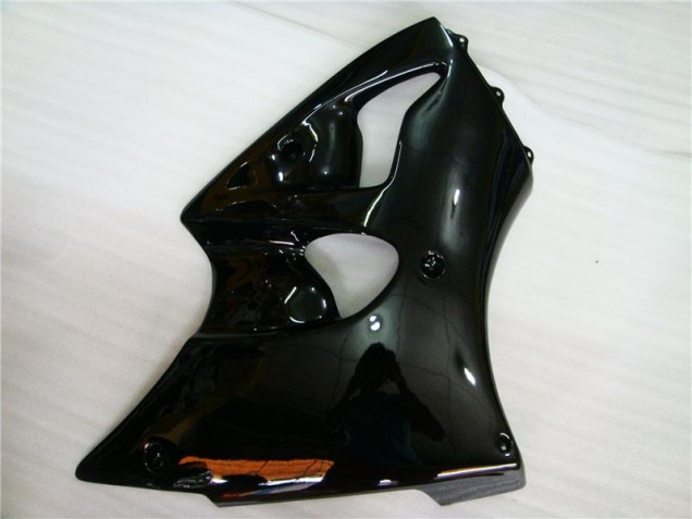 Glossy Black 00-02 Kawasaki ZX6R Motorcycle Fairings Glossy Black 00-02 Kawasaki ZX6R Motorcycle Fairings