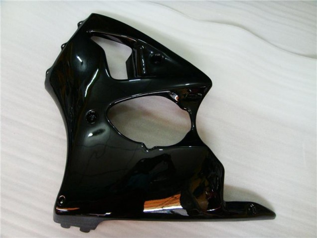Glossy Black 00-02 Kawasaki ZX6R Motorcycle Fairings Glossy Black 00-02 Kawasaki ZX6R Motorcycle Fairings