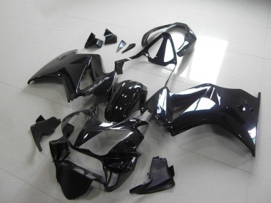 Glossy Black 02-13 Honda VFR800 Motorcycle Fairings