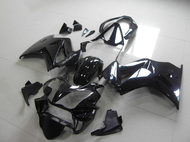 Glossy Black 02-13 Honda VFR800 Motorcycle Fairings Glossy Black 02-13 Honda VFR800 Motorcycle Fairings