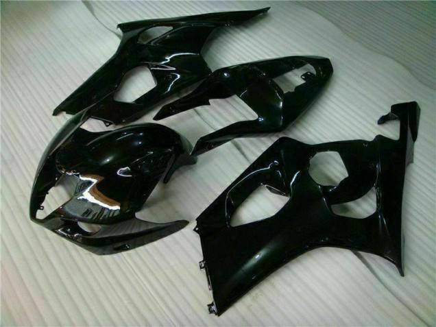 Glossy Black 03-04 Suzuki GSXR 1000 Motorcycle Fairing Glossy Black 03-04 Suzuki GSXR 1000 Motorcycle Fairing