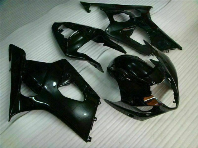 Glossy Black 03-04 Suzuki GSXR 1000 Motorcycle Fairing Glossy Black 03-04 Suzuki GSXR 1000 Motorcycle Fairing