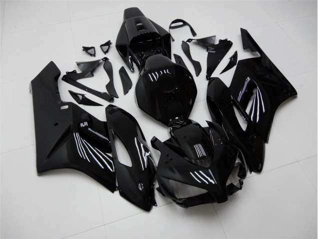 Glossy Black 04-05 Honda CBR1000RR Motorcycle Bodywork Glossy Black 04-05 Honda CBR1000RR Motorcycle Bodywork