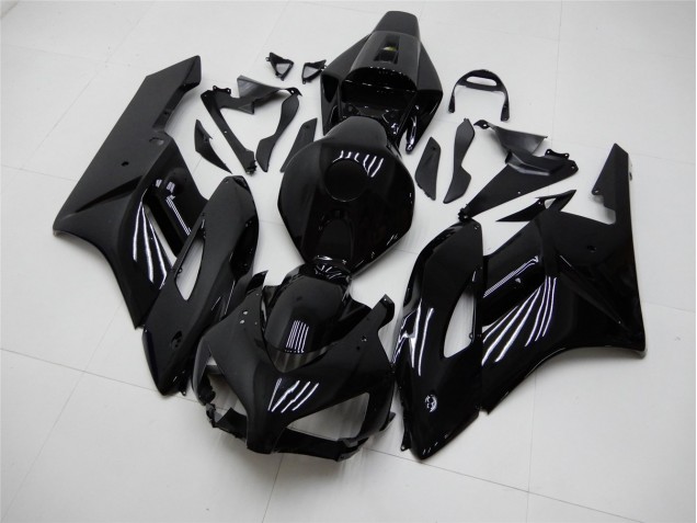 Glossy Black 04-05 Honda CBR1000RR Motorcycle Bodywork Glossy Black 04-05 Honda CBR1000RR Motorcycle Bodywork