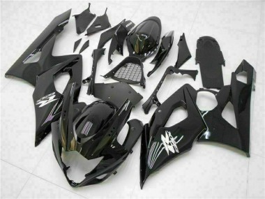 Glossy Black 05-06 Suzuki GSXR 1000 Motorcycle Fairing