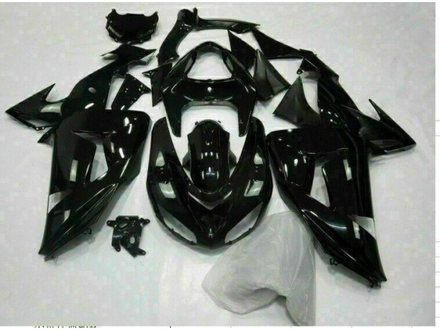 Glossy Black 06-07 Kawasaki ZX10R Motorcycle Fairings Glossy Black 06-07 Kawasaki ZX10R Motorcycle Fairings