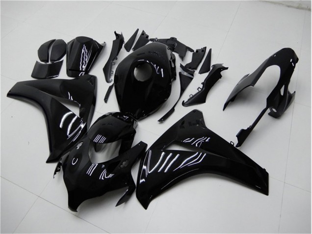 Glossy Black 08-11 Honda CBR1000RR Motorcycle Bodywork Glossy Black 08-11 Honda CBR1000RR Motorcycle Bodywork