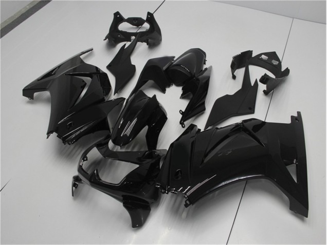 Glossy Black 08-12 Kawasaki EX250 Motorcycle Fairings Glossy Black 08-12 Kawasaki EX250 Motorcycle Fairings