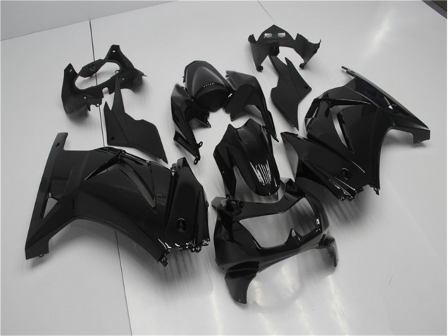 Glossy Black 08-12 Kawasaki EX250 Motorcycle Fairings Glossy Black 08-12 Kawasaki EX250 Motorcycle Fairings