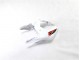 White Black 13-16 Kawasaki EX300 Motorcycle Fairings White Black 13-16 Kawasaki EX300 Motorcycle Fairings