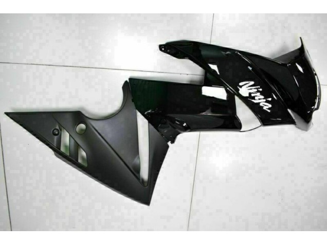 Glossy Black 09-11 Kawasaki EX650 Motorcycle Fairings