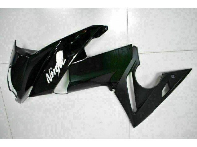 Glossy Black 09-11 Kawasaki EX650 Motorcycle Fairings