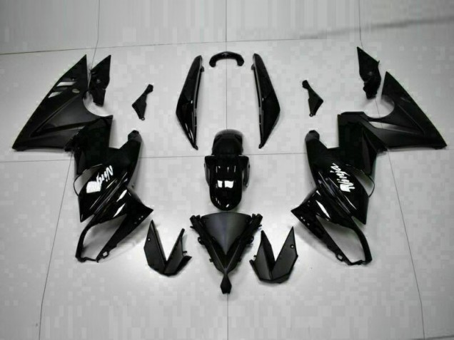 Glossy Black 09-11 Kawasaki EX650 Motorcycle Fairings