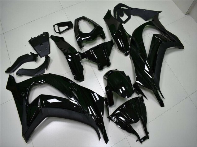 Glossy Black 11-15 Kawasaki ZX10R Motorcycle Fairings Glossy Black 11-15 Kawasaki ZX10R Motorcycle Fairings