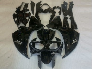 Glossy Black 12-14 Yamaha YZF R1 Motorcycle Fairing