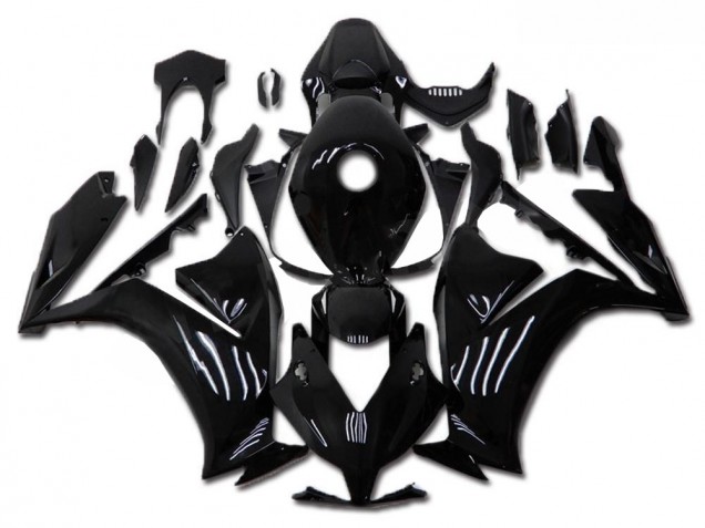 Glossy Black 12-16 Honda CBR1000RR Motorcycle Fairings Glossy Black 12-16 Honda CBR1000RR Motorcycle Fairings
