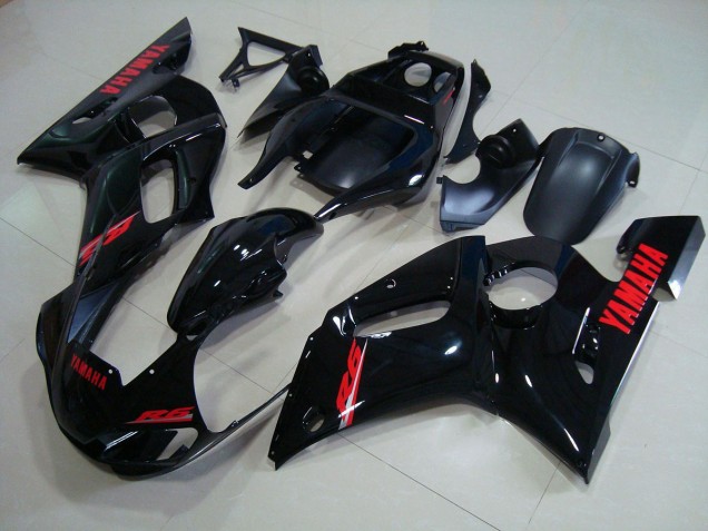 Glossy Black Red Decals 98-02 Yamaha YZF R6 Motorcycle Fairing