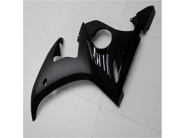 Glossy Matte Black 03-05 Yamaha YZF R6 Motorcycle Fairings Glossy Matte Black 03-05 Yamaha YZF R6 Motorcycle Fairings