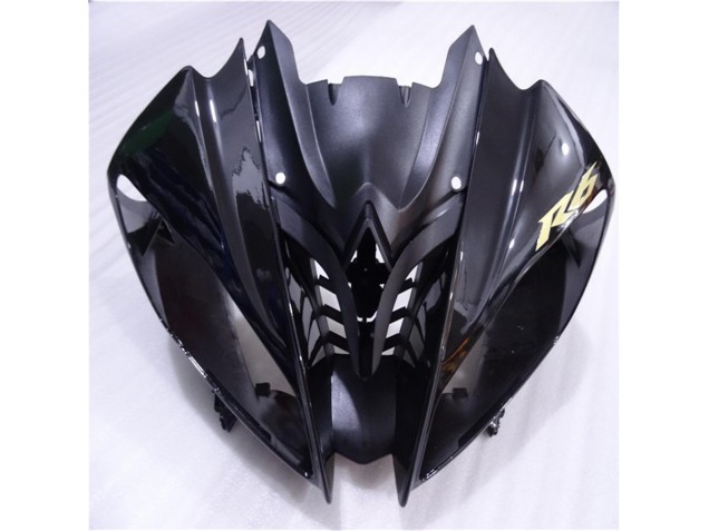 Glossy Matte Black 08-16 Yamaha YZF R6 Motorcycle Fairings Glossy Matte Black 08-16 Yamaha YZF R6 Motorcycle Fairings