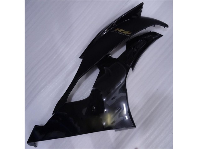 Glossy Matte Black 08-16 Yamaha YZF R6 Motorcycle Fairings Glossy Matte Black 08-16 Yamaha YZF R6 Motorcycle Fairings