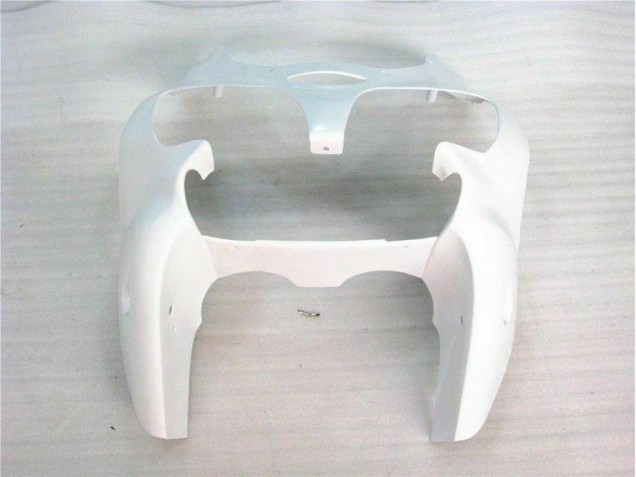 Glossy White 00-02 Kawasaki ZX6R Motorcycle Fairings Glossy White 00-02 Kawasaki ZX6R Motorcycle Fairings