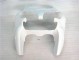 Glossy White 00-02 Kawasaki ZX6R Motorcycle Fairings Glossy White 00-02 Kawasaki ZX6R Motorcycle Fairings