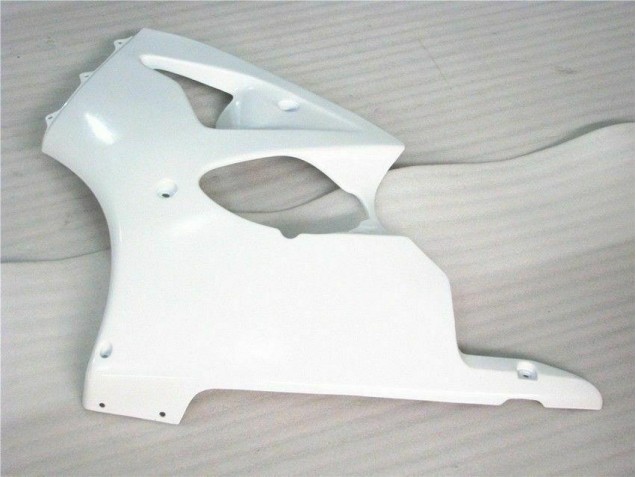 Glossy White 00-02 Kawasaki ZX6R Motorcycle Fairings Glossy White 00-02 Kawasaki ZX6R Motorcycle Fairings