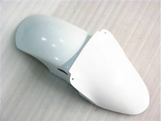 Glossy White 00-02 Kawasaki ZX6R Motorcycle Fairings Glossy White 00-02 Kawasaki ZX6R Motorcycle Fairings