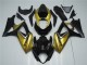 Gold Black 07-08 Suzuki GSXR 1000 Motorcycle Fairing Gold Black 07-08 Suzuki GSXR 1000 Motorcycle Fairing