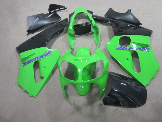 Green 00-01 Kawasaki ZX12R Motorcycle Fairing Green 00-01 Kawasaki ZX12R Motorcycle Fairing