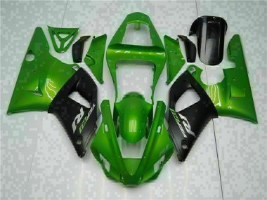 Green 00-01 Yamaha YZF R1 Motorcycle Fairings