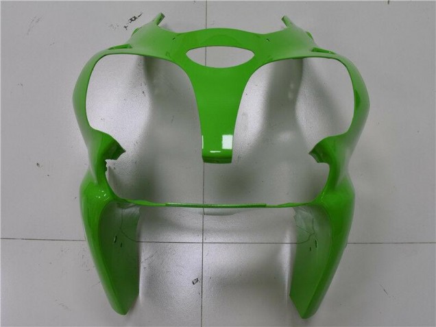 Green 00-02 Kawasaki ZX6R Motorcycle Fairing Green 00-02 Kawasaki ZX6R Motorcycle Fairing