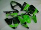 Green 00-02 Kawasaki ZX6R Motorcycle Fairings Green 00-02 Kawasaki ZX6R Motorcycle Fairings