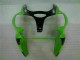 Green 00-02 Kawasaki ZX6R Motorcycle Fairings Green 00-02 Kawasaki ZX6R Motorcycle Fairings