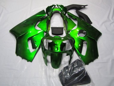 Green 02-06 Kawasaki ZX12R Motorcycle Fairings