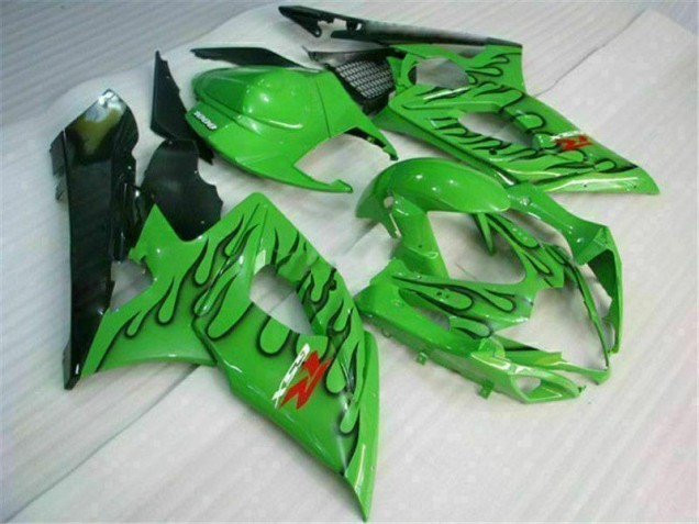 Green 05-06 Suzuki GSXR 1000 Motorcycle Fairings Green 05-06 Suzuki GSXR 1000 Motorcycle Fairings