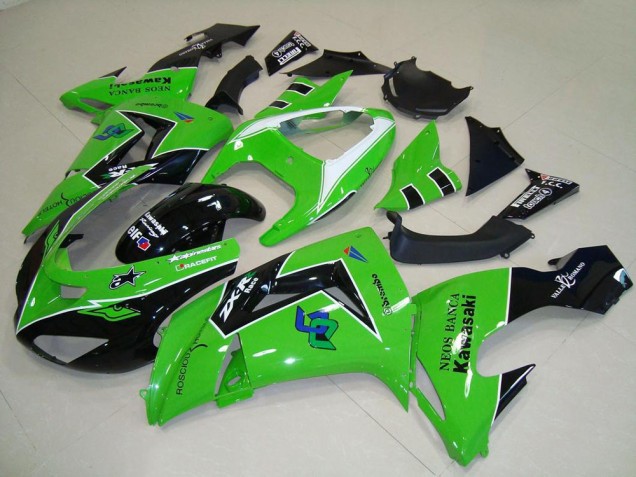 Green 06-07 Kawasaki ZX10R Motorcycle Fairings Green 06-07 Kawasaki ZX10R Motorcycle Fairings