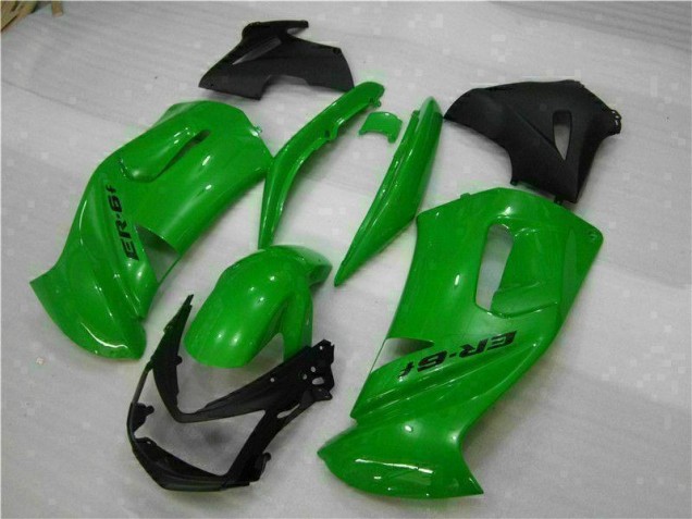 Green 06-08 Kawasaki EX650 Motorcycle Fairings Green 06-08 Kawasaki EX650 Motorcycle Fairings