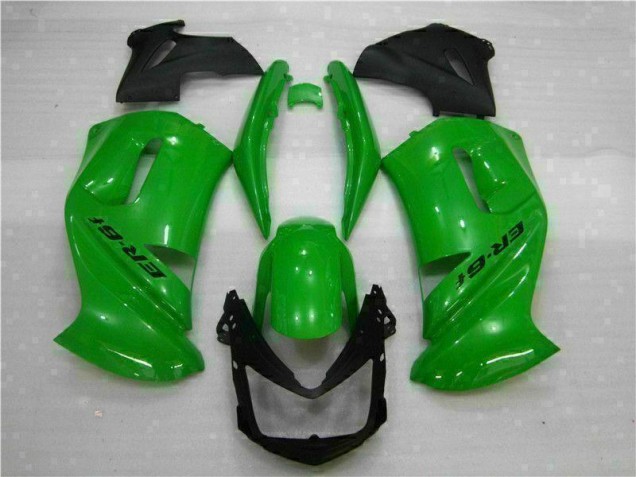 Green 06-08 Kawasaki EX650 Motorcycle Fairings Green 06-08 Kawasaki EX650 Motorcycle Fairings