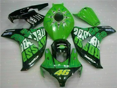 Green 08-11 Honda CBR1000RR Motorcycle Fairings