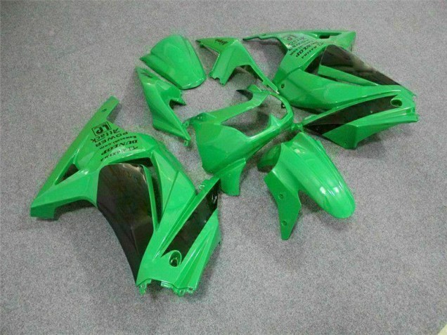 Green 08-12 Kawasaki EX250 Motorcycle Fairings