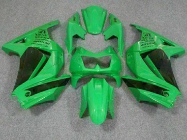 Green 08-12 Kawasaki EX250 Motorcycle Fairings