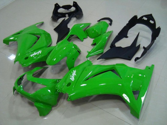 Green 08-12 Kawasaki ZX250R Motorcycle Fairings Green 08-12 Kawasaki ZX250R Motorcycle Fairings