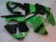 Green Black 00-02 Kawasaki ZX6R Motorcycle Bodywork Green Black 00-02 Kawasaki ZX6R Motorcycle Bodywork